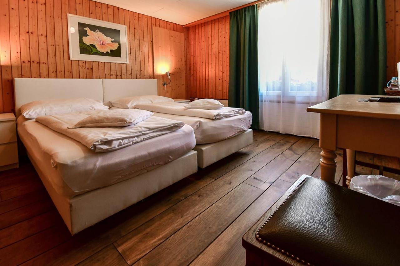 Hotel Tell And Apartments Unterseen Ngoại thất bức ảnh